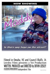 The poster to the Christian movie "Maddy."