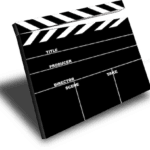 Image of a movie clapboard